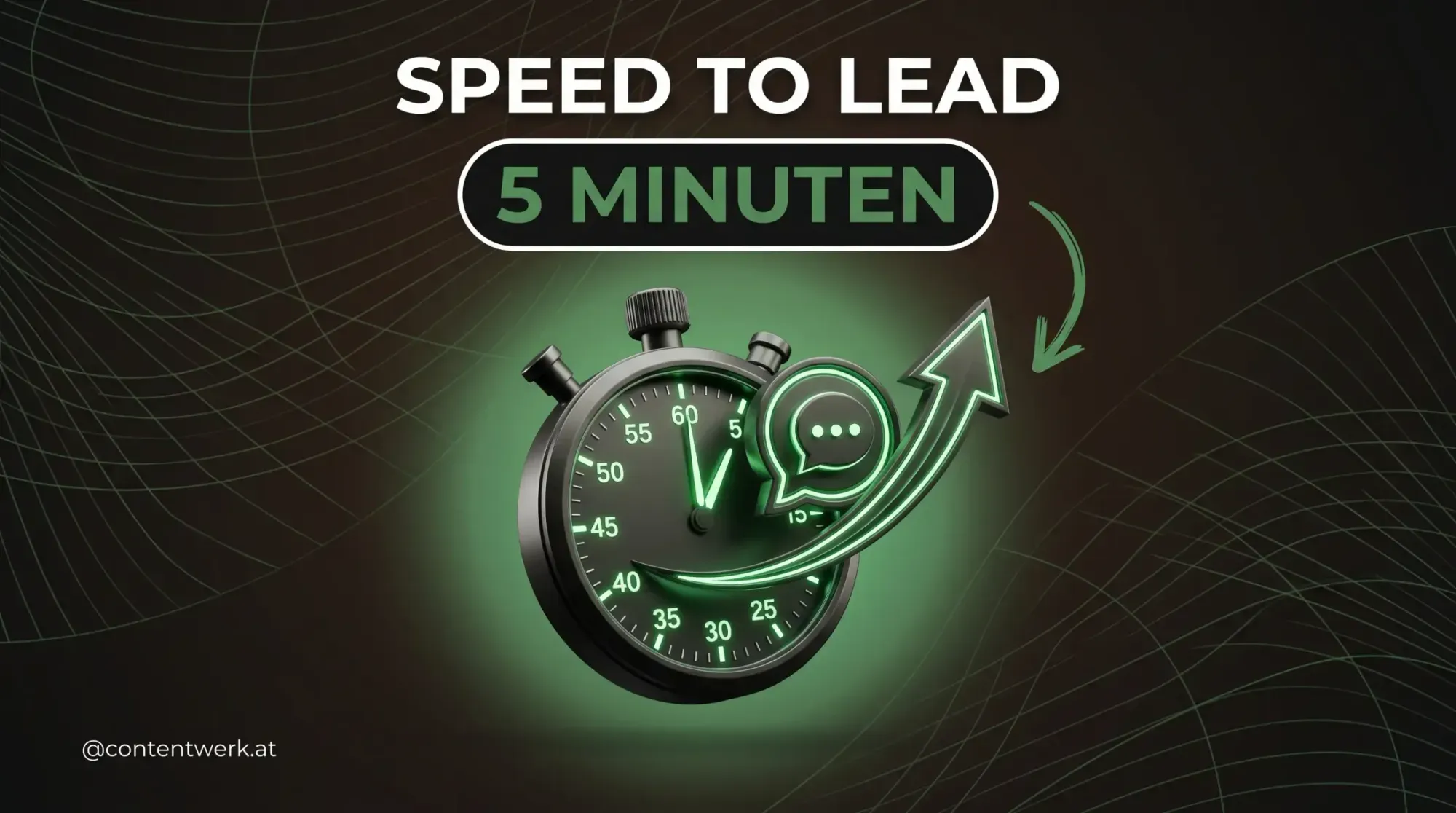 Speed to Lead 5-Minuten-Regel Stopwatch Cover Solo-Selbststaendige