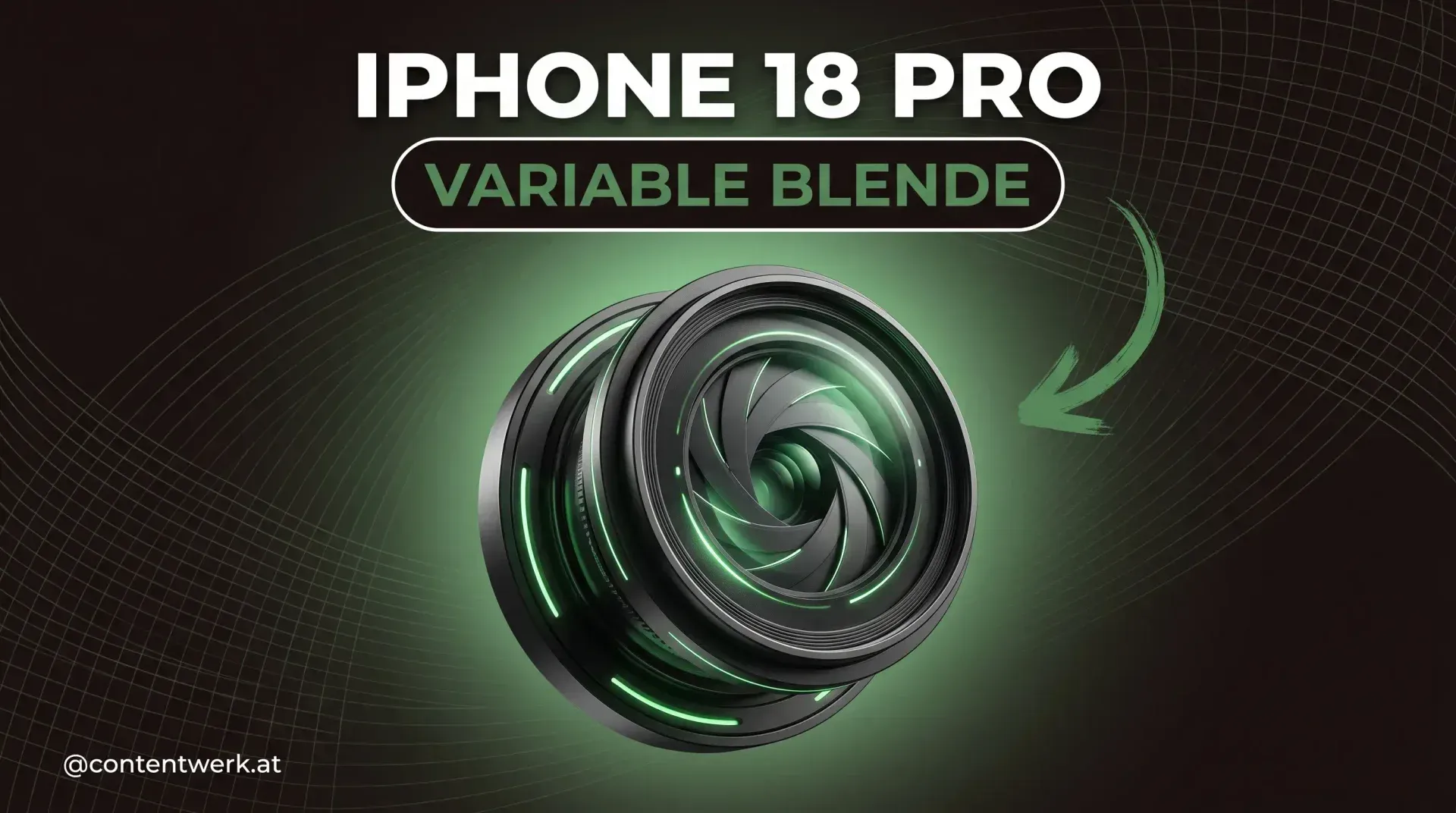 iPhone 18 Pro Variable Blende Lens Cover Solo-Creator