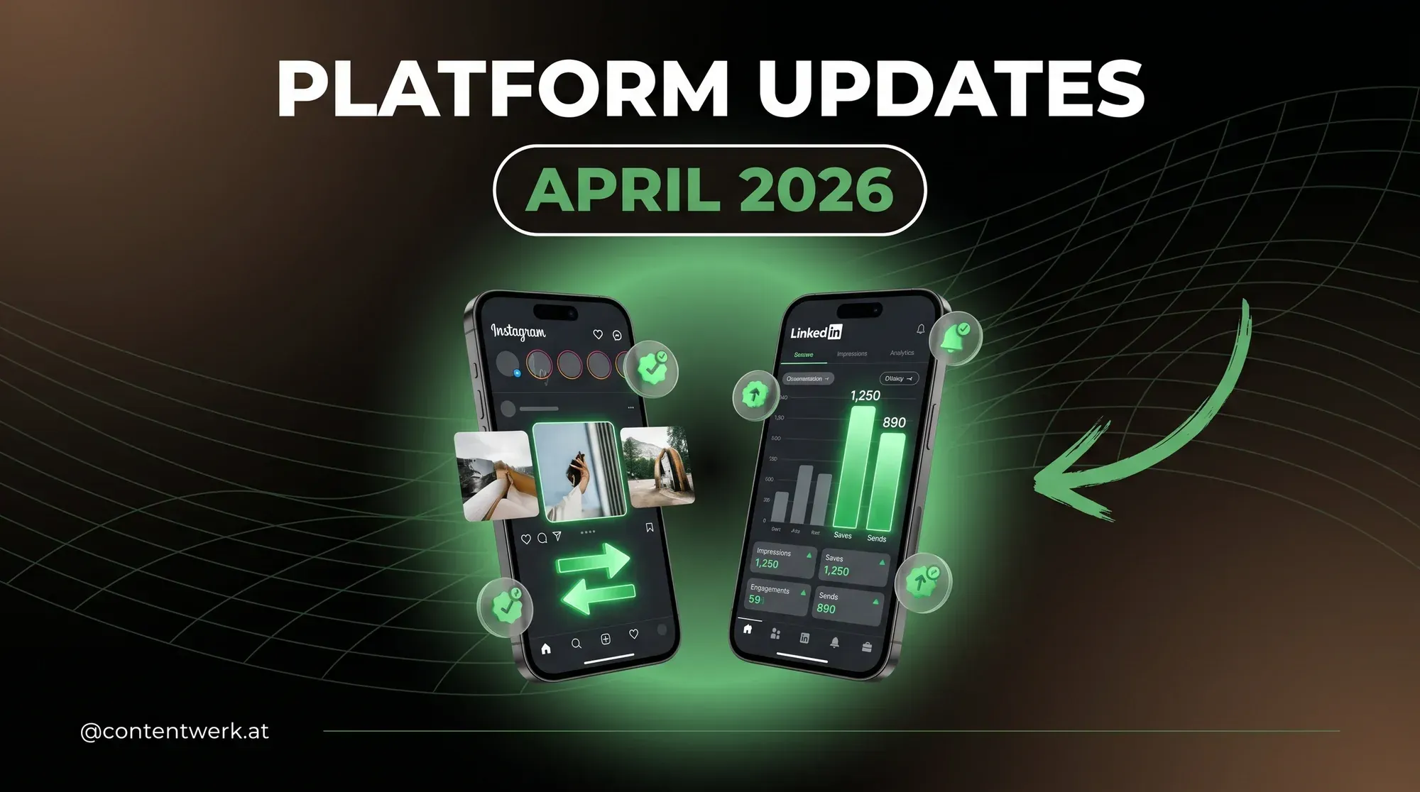 Instagram und LinkedIn Platform-Updates April 2026 für Creator und Selbstständige