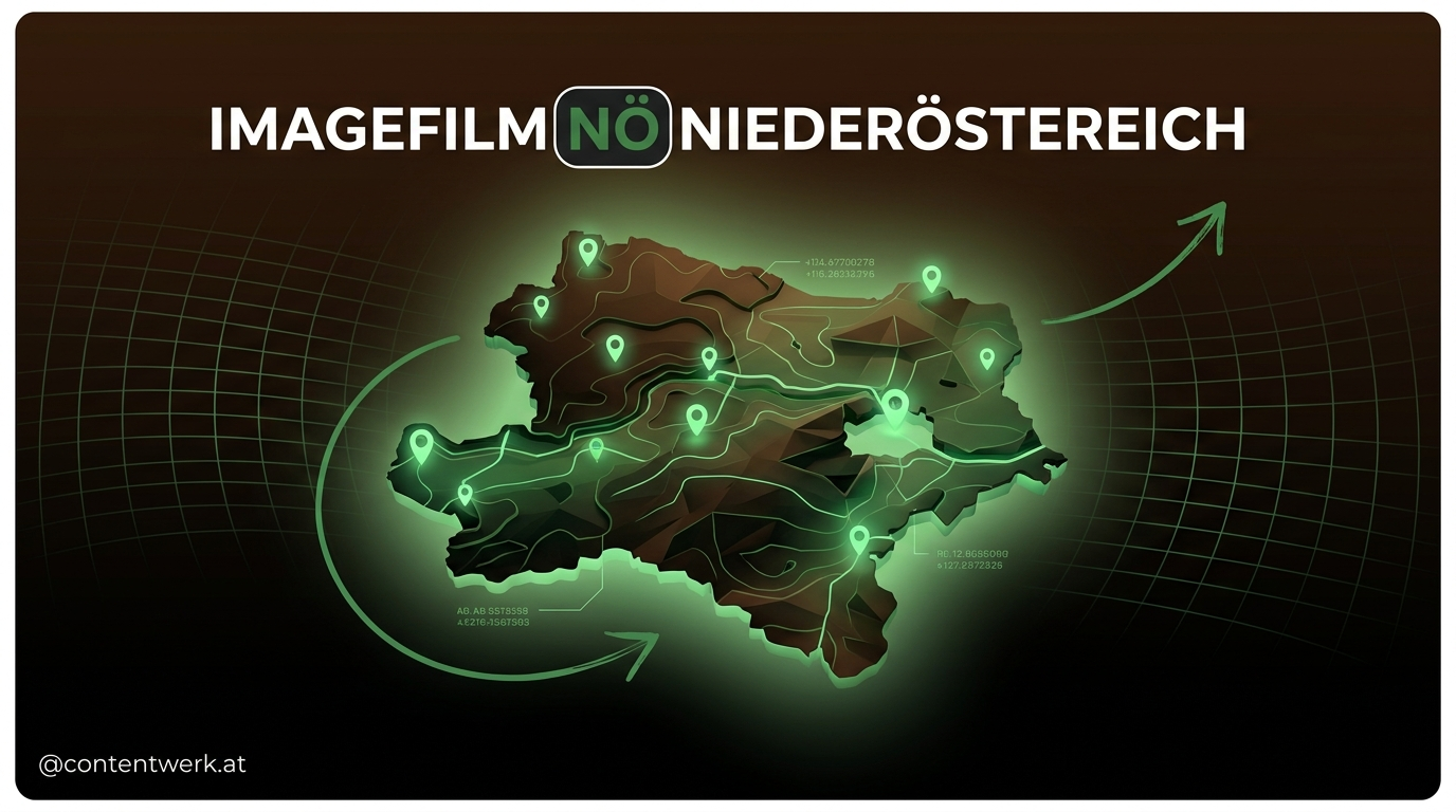 Imagefilm Niederösterreich Cover mit Topographic Map