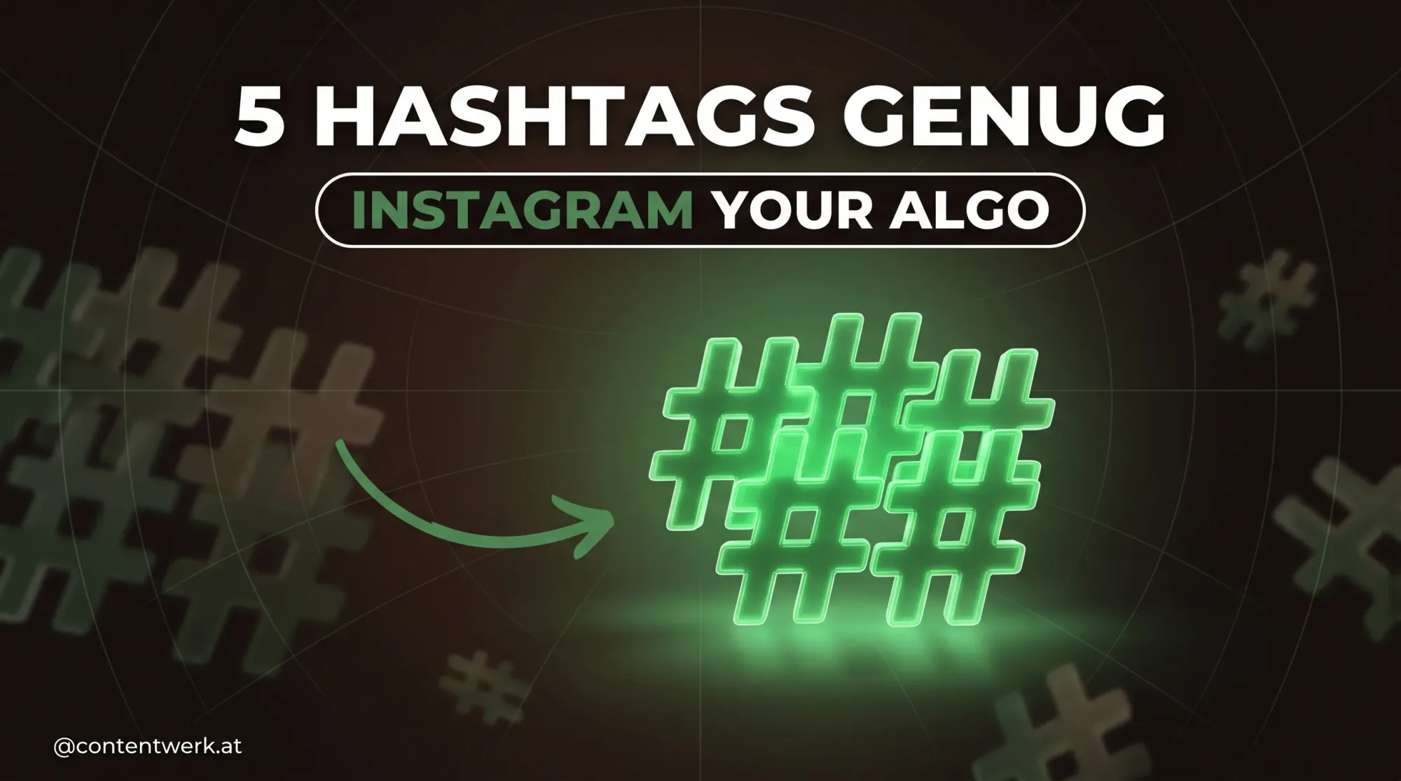 Instagram Your Algo: 5 Hashtags genug fuer Reels 2026