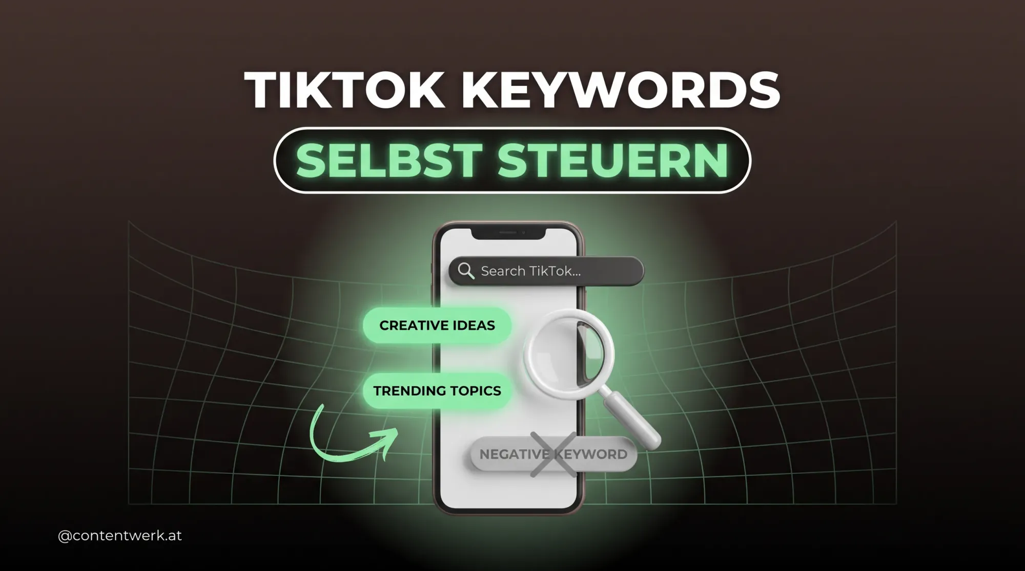 TikTok Keywords selbst steuern, Video-Ranking in der TikTok-Suche verwalten fuer Solo-Creator