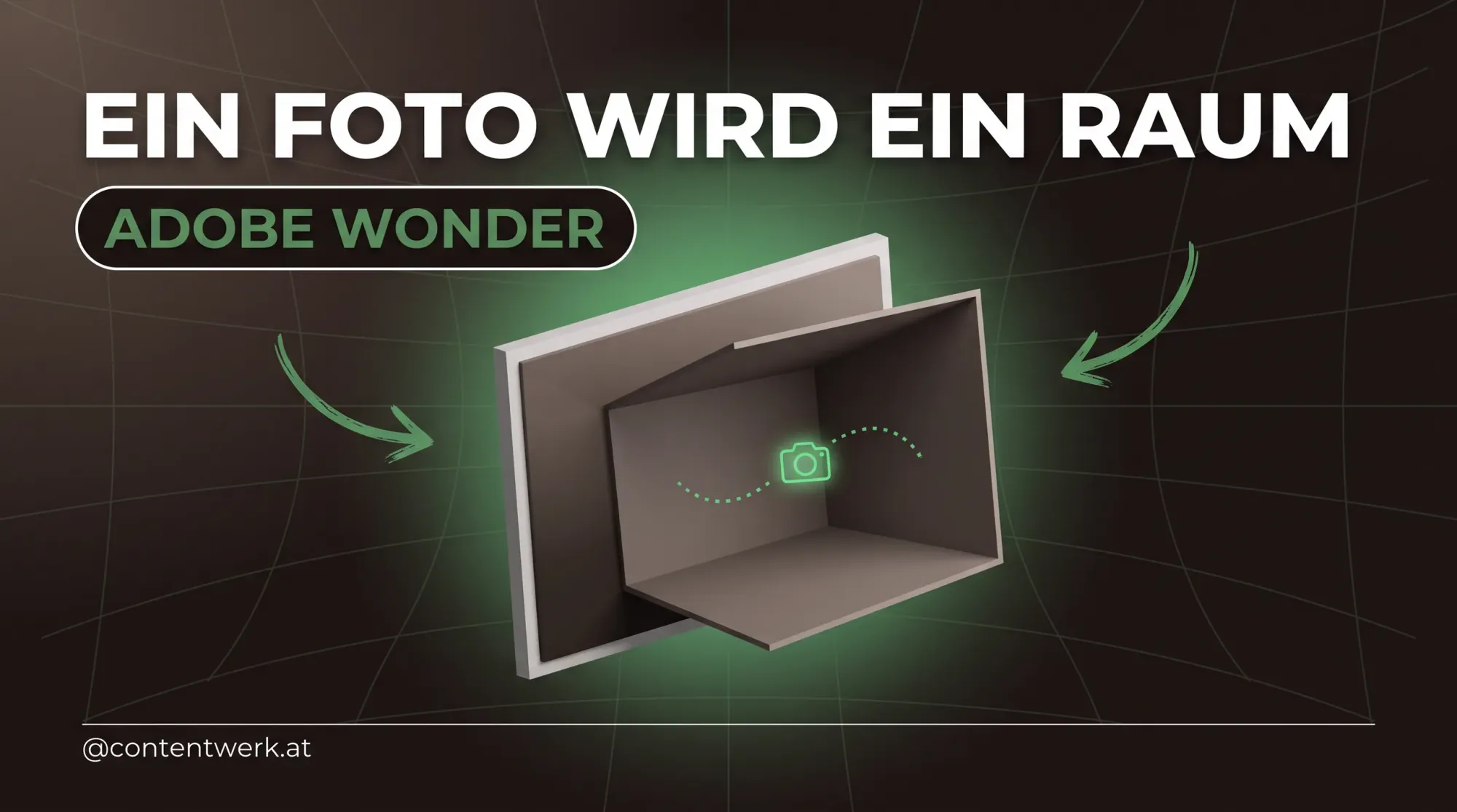 Adobe Wonder verwandelt ein einzelnes Foto in eine begehbare 3D-Szene fuer Video-Creator