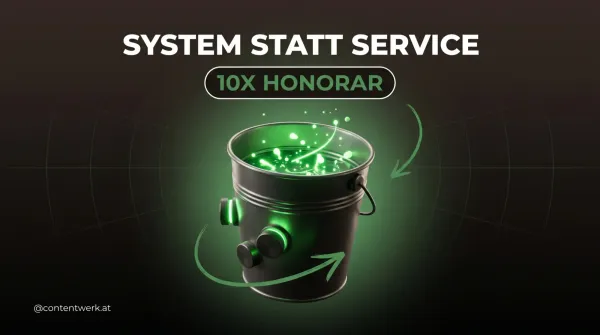 System statt Service verkaufen Bucket-with-Holes Pricing Cover