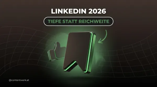 LinkedIn Algorithmus 2026 Tiefe statt Reichweite Save-Icon Cover