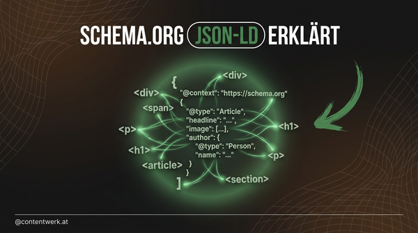 Schema.org für Solopreneurs Cover mit JSON-LD Code-Tags