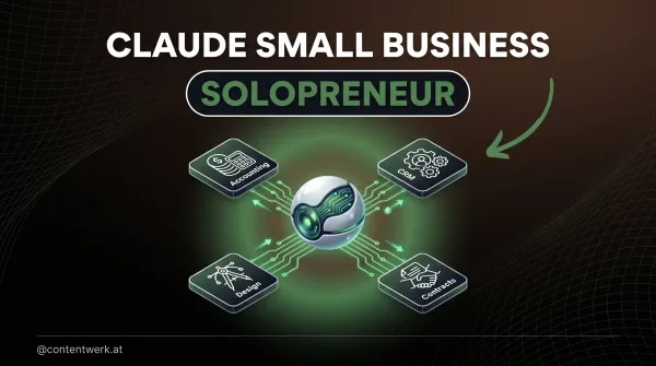 Claude Small Business Connectors: AI-Orb verbunden zu Accounting, CRM, Design, Contracts