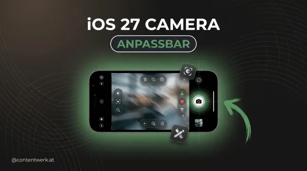 iOS 27 Camera App anpassbar: Drag-and-Drop Controls auf iPhone in Landscape