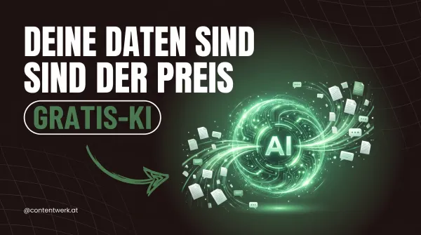 Gratis-KI zieht Daten und Chats von einem Solo-Creator in einen gluehenden gruenen KI-Kern