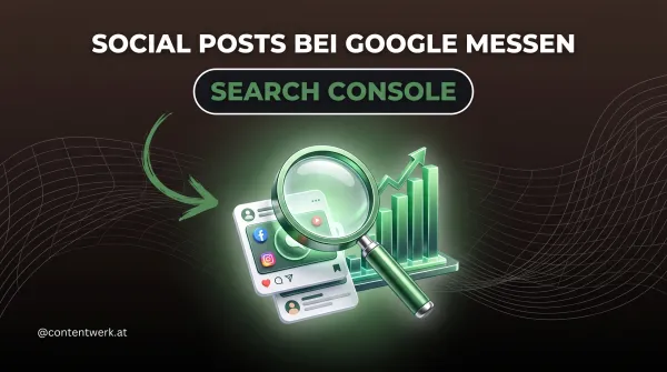 Search Console Platform Properties zeigt Social-Posts Performance in der Google-Suche fuer Selbststaendige