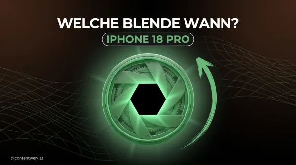 Variable Blende des iPhone 18 Pro richtig einstellen für Video mit f/1.8 und f/4