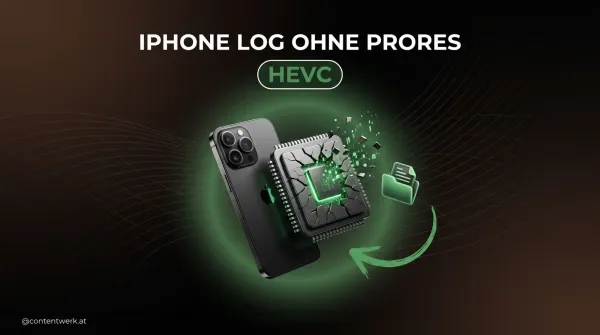 iPhone 18 Pro Log in HEVC statt ProRes filmen: Smartphone mit überlaufendem Speicherchip